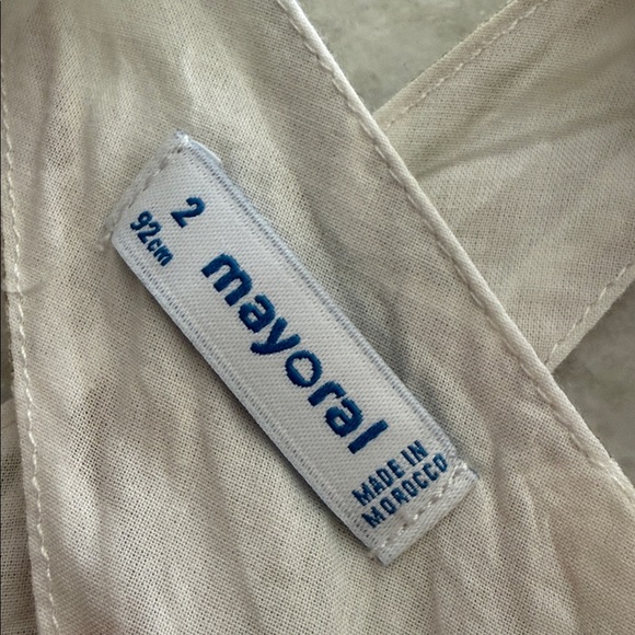 Mayoral Resort Pink & Green Tropical Printed Dress - Picture 6 of 7